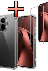 NoXx NoXx Xiaomi 17T Pro Hoesje Shockproof Met Screenprotector