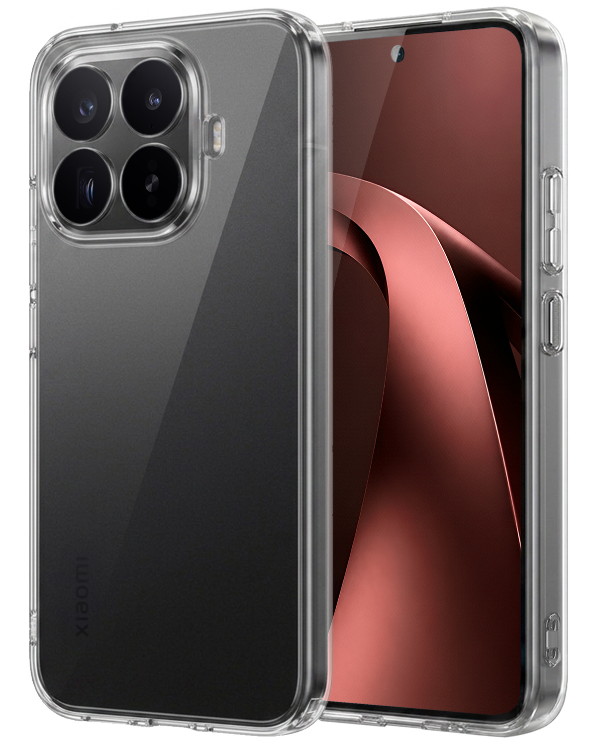 NoXx NoXx Xiaomi 17T Pro Hoesje Siliconen - Transparant
