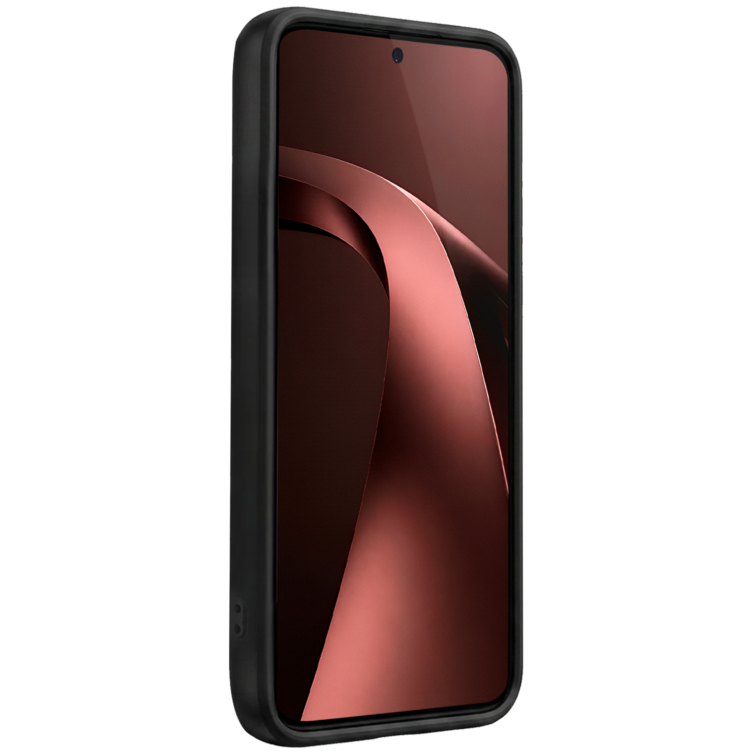 NoXx NoXx Xiaomi 17T Pro Hoesje Siliconen Met Screenprotector - Zwart