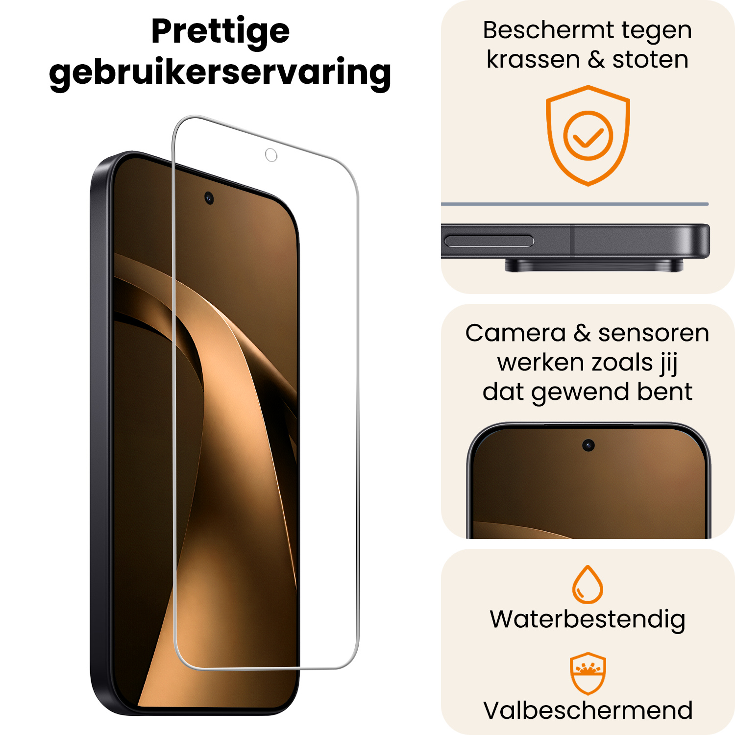Nomfy Nomfy Xiaomi 17T Screenprotector - 3 PACK