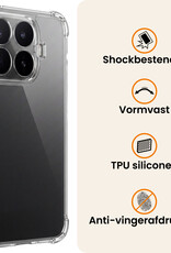 Nomfy Nomfy Xiaomi 17T Hoesje Shockproof - Transparant - 2 PACK