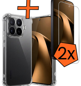 Nomfy Nomfy Xiaomi 17T Hoesje Shockproof Met 2x Screenprotector
