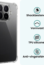 Forterra Forterra Xiaomi 17T Hoesje Shockproof - Transparant - 2 PACK
