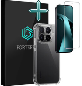Forterra Forterra Xiaomi 17T Hoesje Shockproof Met Screenprotector
