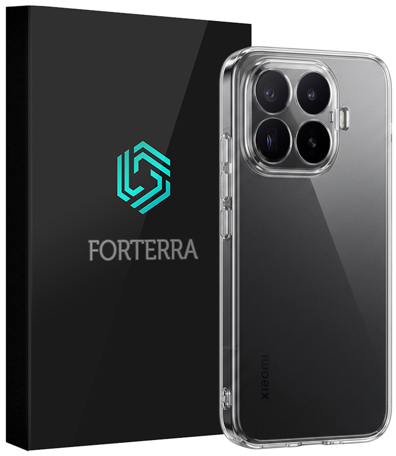 Forterra Forterra Xiaomi 17T Hoesje Siliconen - Transparant