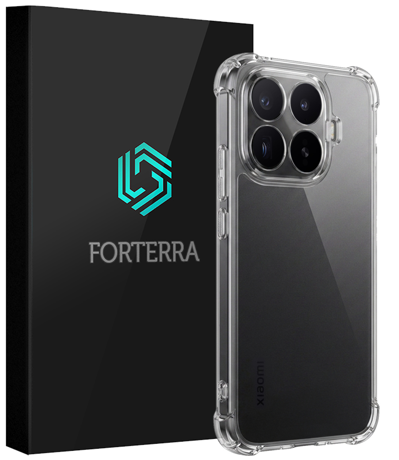 Forterra Forterra Xiaomi 17T Pro Hoesje Shockproof - Transparant
