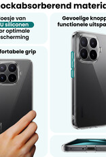 Forterra Forterra Xiaomi 17T Pro Hoesje Siliconen - Transparant