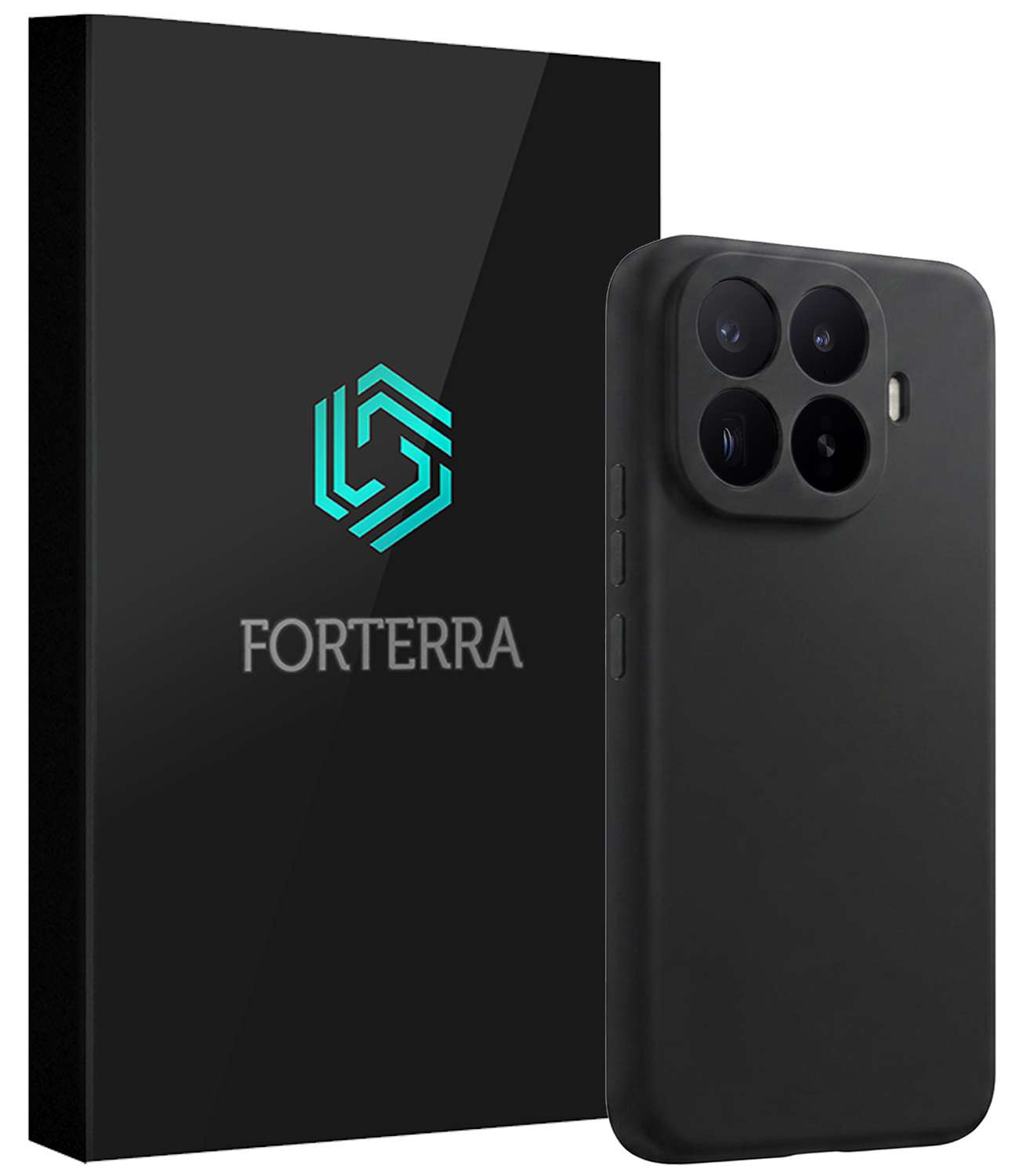 Forterra Forterra Xiaomi 17T Pro Hoesje Siliconen - Zwart