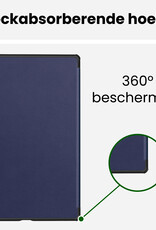 BASEY. BASEY. Lenovo Idea Tab Pro Gen 2 Hoesje - Donkerblauw