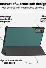BASEY. BASEY. Lenovo Idea Tab Pro Gen 2 Hoesje - Donkergroen