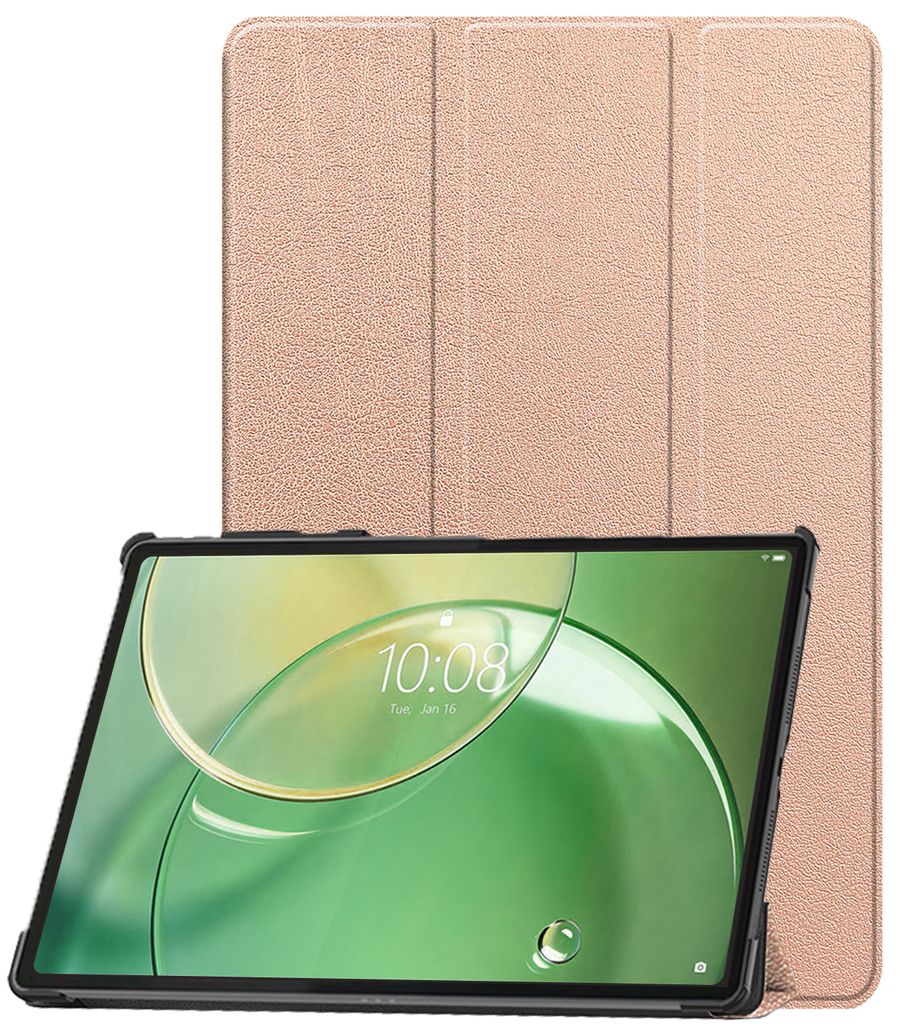 BASEY. BASEY. Lenovo Idea Tab Pro Gen 2 Hoesje - Rose Goud