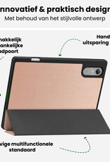 BASEY. BASEY. Lenovo Idea Tab Pro Gen 2 Hoesje Met Uitsparing Lenovo Pen - Rose Goud
