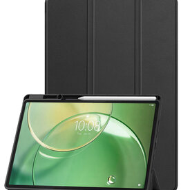 BASEY. BASEY. Lenovo Idea Tab Pro Gen 2 Hoesje Met Uitsparing Lenovo Pen - Zwart