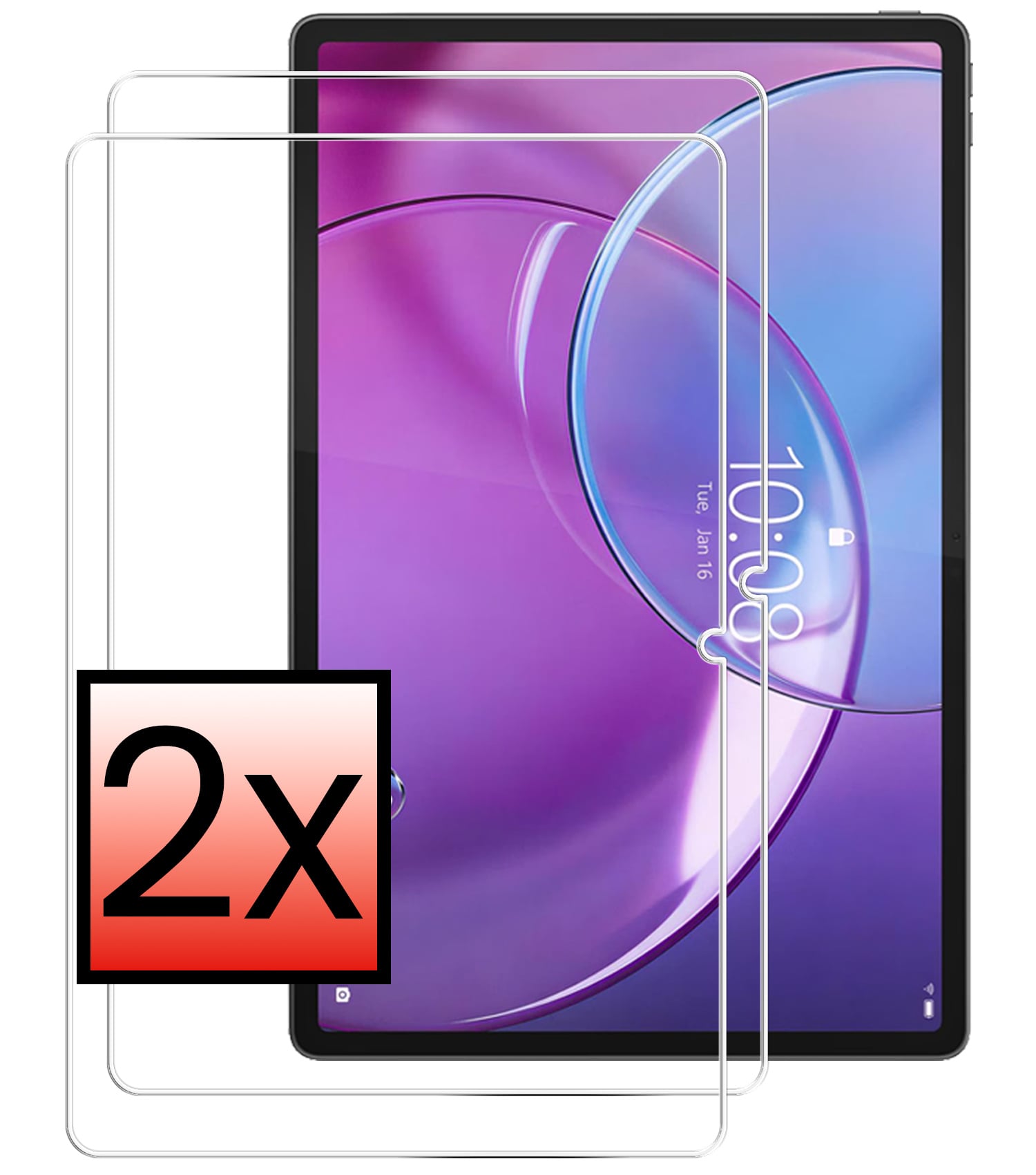 NoXx NoXx Lenovo Idea Tab Pro Gen 2 Screenprotector - 2 PACK