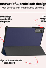 NoXx NoXx Lenovo Idea Tab Pro Gen 2 Hoesje - Donkerblauw