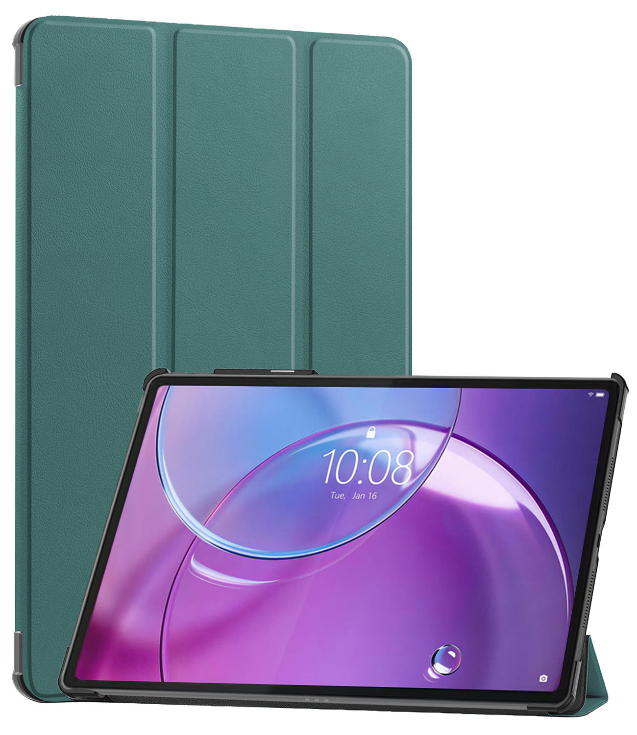 NoXx NoXx Lenovo Idea Tab Pro Gen 2 Hoesje - Donkergroen