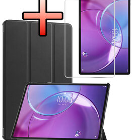 NoXx NoXx Lenovo Idea Tab Pro Gen 2 Hoesje Met Screenprotector - Zwart