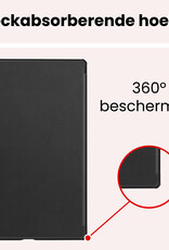 NoXx NoXx Lenovo Idea Tab Pro Gen 2 Hoesje Met Screenprotector - Zwart