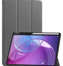NoXx NoXx Lenovo Idea Tab Pro Gen 2 Hoesje Met Uitsparing Lenovo Pen - Grijs