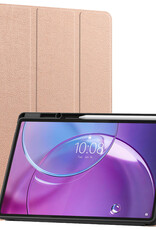 NoXx NoXx Lenovo Idea Tab Pro Gen 2 Hoesje Met Uitsparing Lenovo Pen - Rose Goud