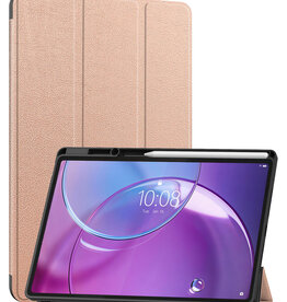 NoXx NoXx Lenovo Idea Tab Pro Gen 2 Hoesje Met Uitsparing Lenovo Pen - Rose Goud