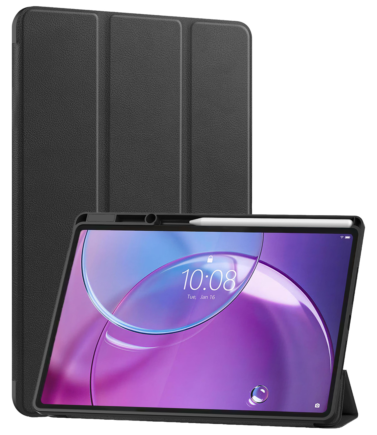 NoXx NoXx Lenovo Idea Tab Pro Gen 2 Hoesje Met Uitsparing Lenovo Pen - Zwart