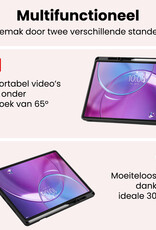 NoXx NoXx Lenovo Idea Tab Pro Gen 2 Hoesje Met Uitsparing Lenovo Pen Met Screenprotector - Zwart