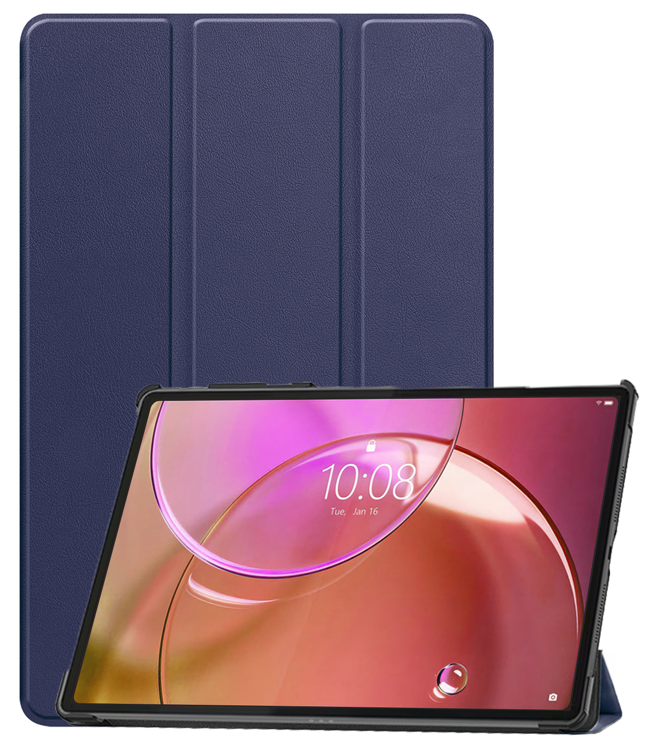 Nomfy Nomfy Lenovo Idea Tab Pro Gen 2 Hoesje - Donkerblauw