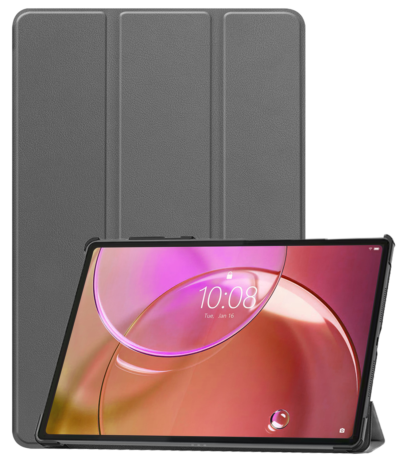 Nomfy Nomfy Lenovo Idea Tab Pro Gen 2 Hoesje - Grijs