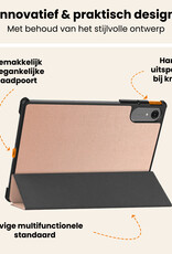 Nomfy Nomfy Lenovo Idea Tab Pro Gen 2 Hoesje - Rose Goud