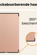 Nomfy Nomfy Lenovo Idea Tab Pro Gen 2 Hoesje - Rose Goud
