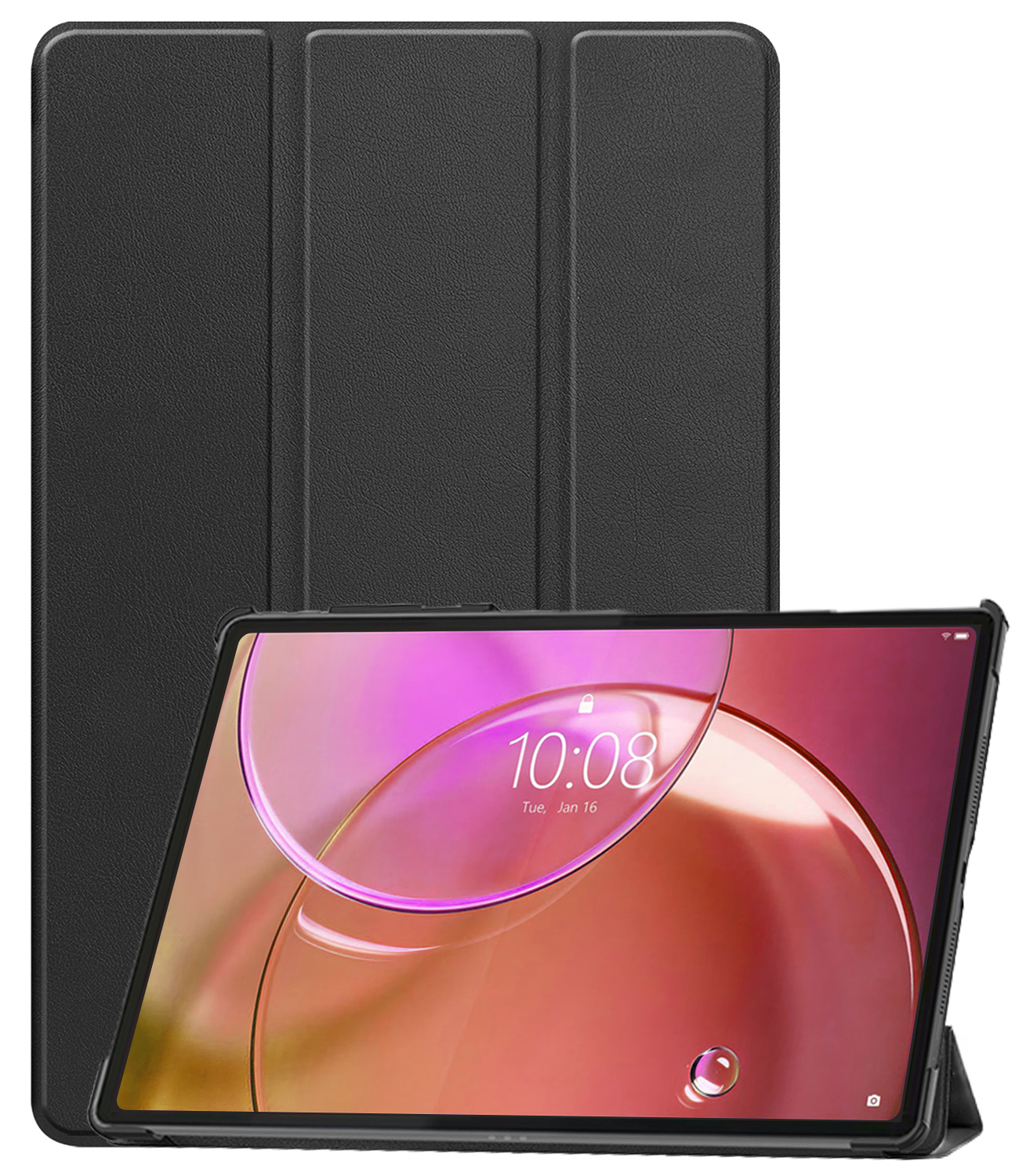 Nomfy Nomfy Lenovo Idea Tab Pro Gen 2 Hoesje - Zwart