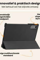 Nomfy Nomfy Lenovo Idea Tab Pro Gen 2 Hoesje Met Screenprotector - Zwart