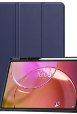 Nomfy Nomfy Lenovo Idea Tab Pro Gen 2 Hoesje Met Uitsparing Lenovo Pen - Donkerblauw