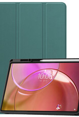 Nomfy Nomfy Lenovo Idea Tab Pro Gen 2 Hoesje Met Uitsparing Lenovo Pen - Donkergroen
