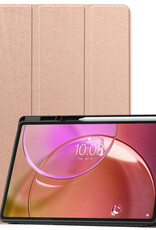 Nomfy Nomfy Lenovo Idea Tab Pro Gen 2 Hoesje Met Uitsparing Lenovo Pen - Rose Goud