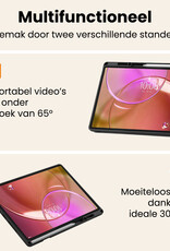 Nomfy Nomfy Lenovo Idea Tab Pro Gen 2 Hoesje Met Uitsparing Lenovo Pen Met Screenprotector - Donkergroen