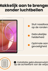 Nomfy Nomfy Lenovo Idea Tab Pro Gen 2 Hoesje Met Uitsparing Lenovo Pen Met Screenprotector - Rose Goud
