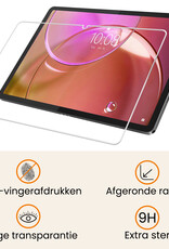 Nomfy Nomfy Lenovo Idea Tab Pro Gen 2 Hoesje Met Uitsparing Lenovo Pen Met Screenprotector - Zwart