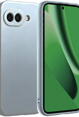 BASEY. BASEY. Google Pixel 10a Hoesje Siliconen - Lichtblauw