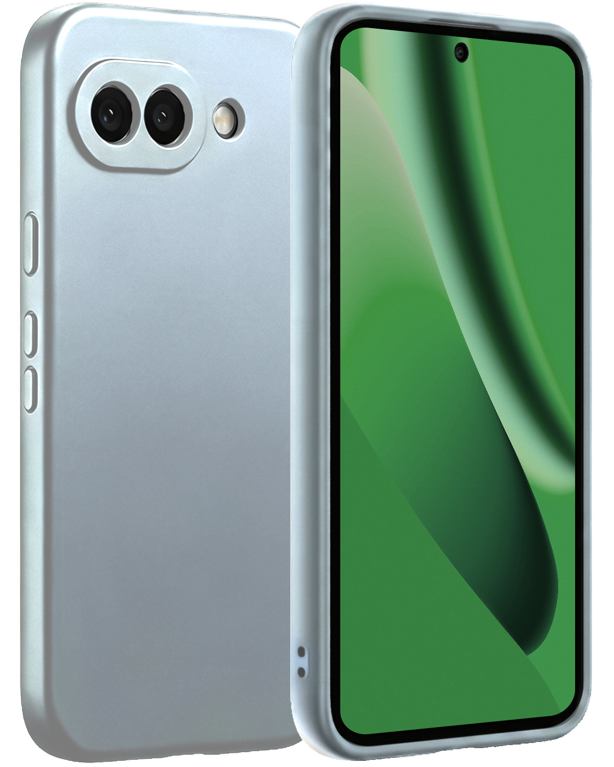 BASEY. BASEY. Google Pixel 10a Hoesje Siliconen - Lichtblauw