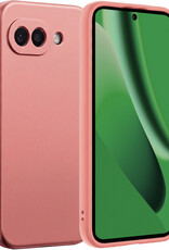 BASEY. BASEY. Google Pixel 10a Hoesje Siliconen - Lichtroze