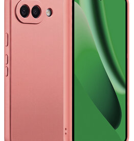BASEY. BASEY. Google Pixel 10a Hoesje Siliconen - Lichtroze