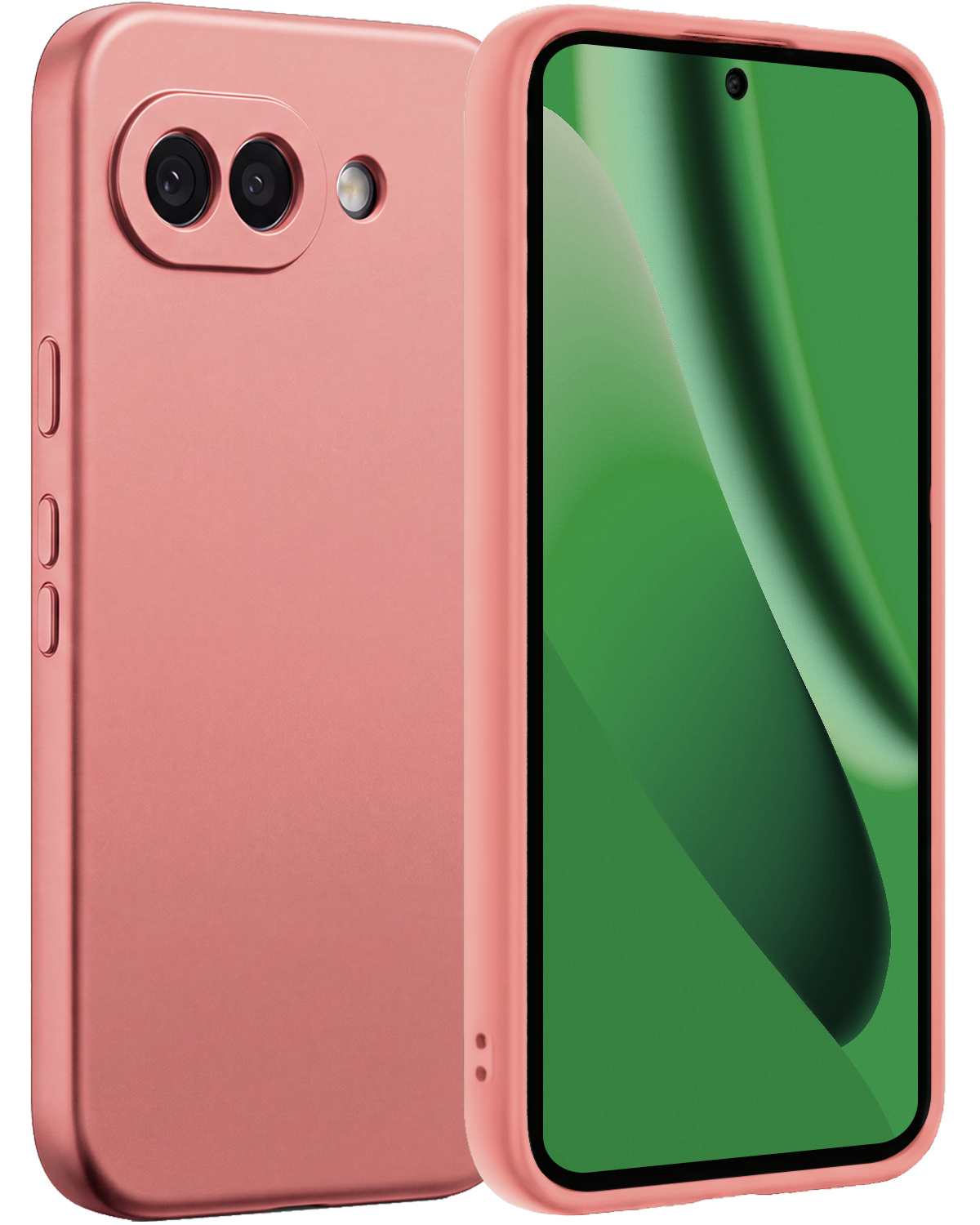 BASEY. BASEY. Google Pixel 10a Hoesje Siliconen - Lichtroze