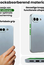 BASEY. BASEY. Google Pixel 10a Hoesje Siliconen - Lichtblauw - 2 PACK