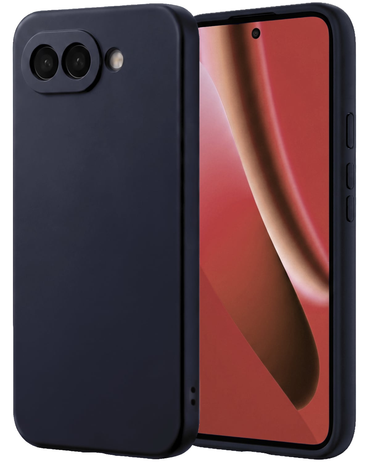 NoXx NoXx Google Pixel 10a Hoesje Siliconen - Donkerblauw