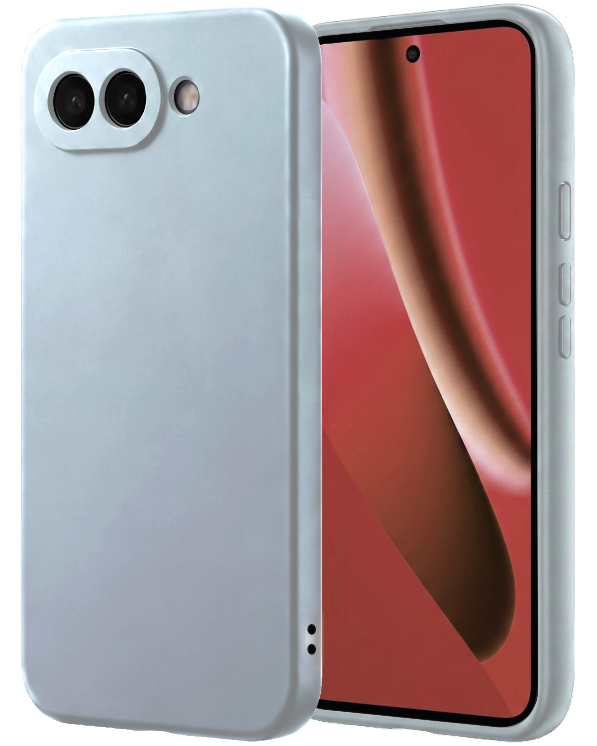 NoXx NoXx Google Pixel 10a Hoesje Siliconen - Lichtblauw