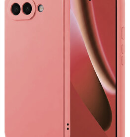 NoXx NoXx Google Pixel 10a Hoesje Siliconen - Lichtroze