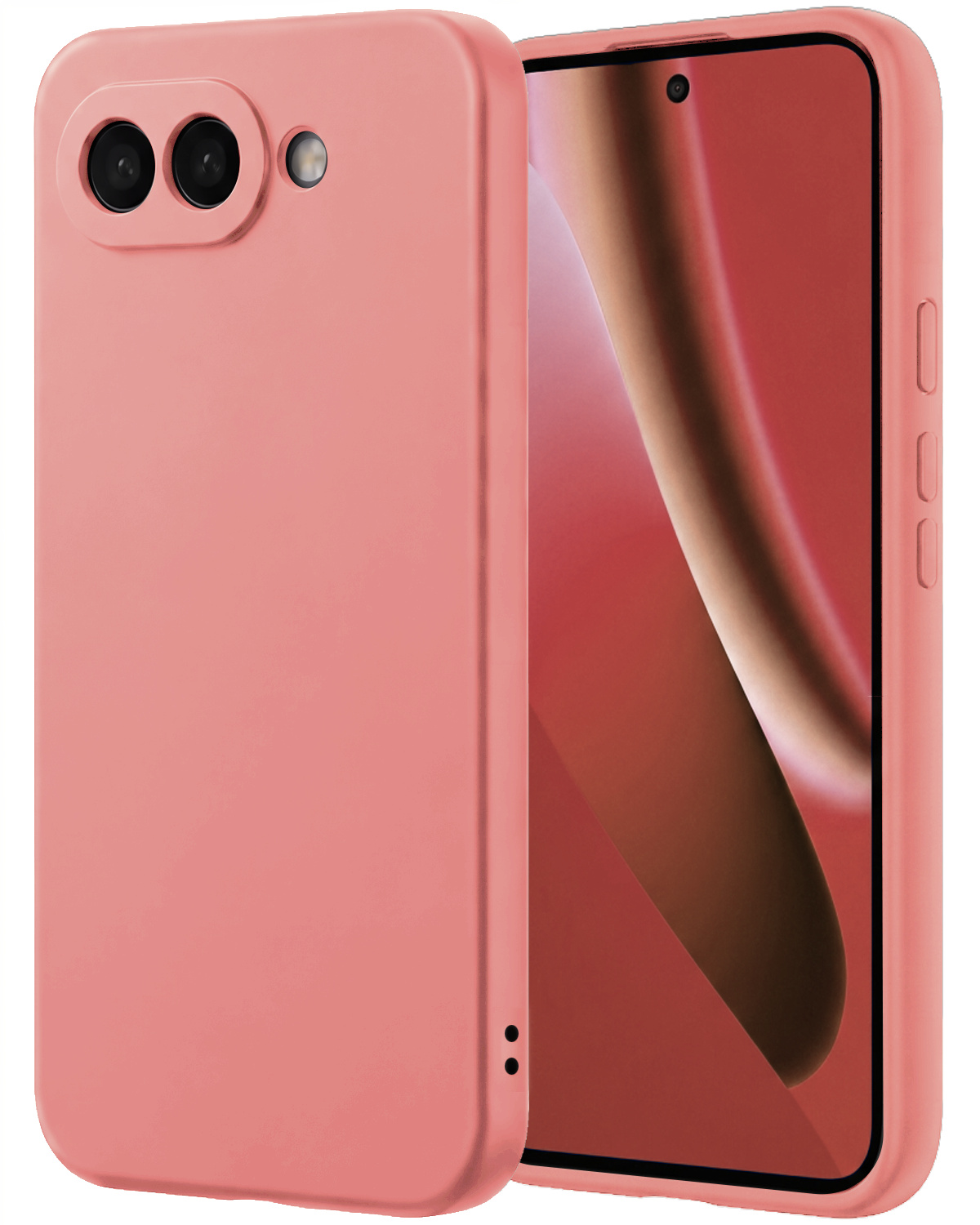 NoXx NoXx Google Pixel 10a Hoesje Siliconen - Lichtroze