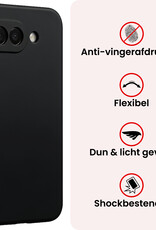 NoXx NoXx Google Pixel 10a Hoesje Siliconen - Zwart